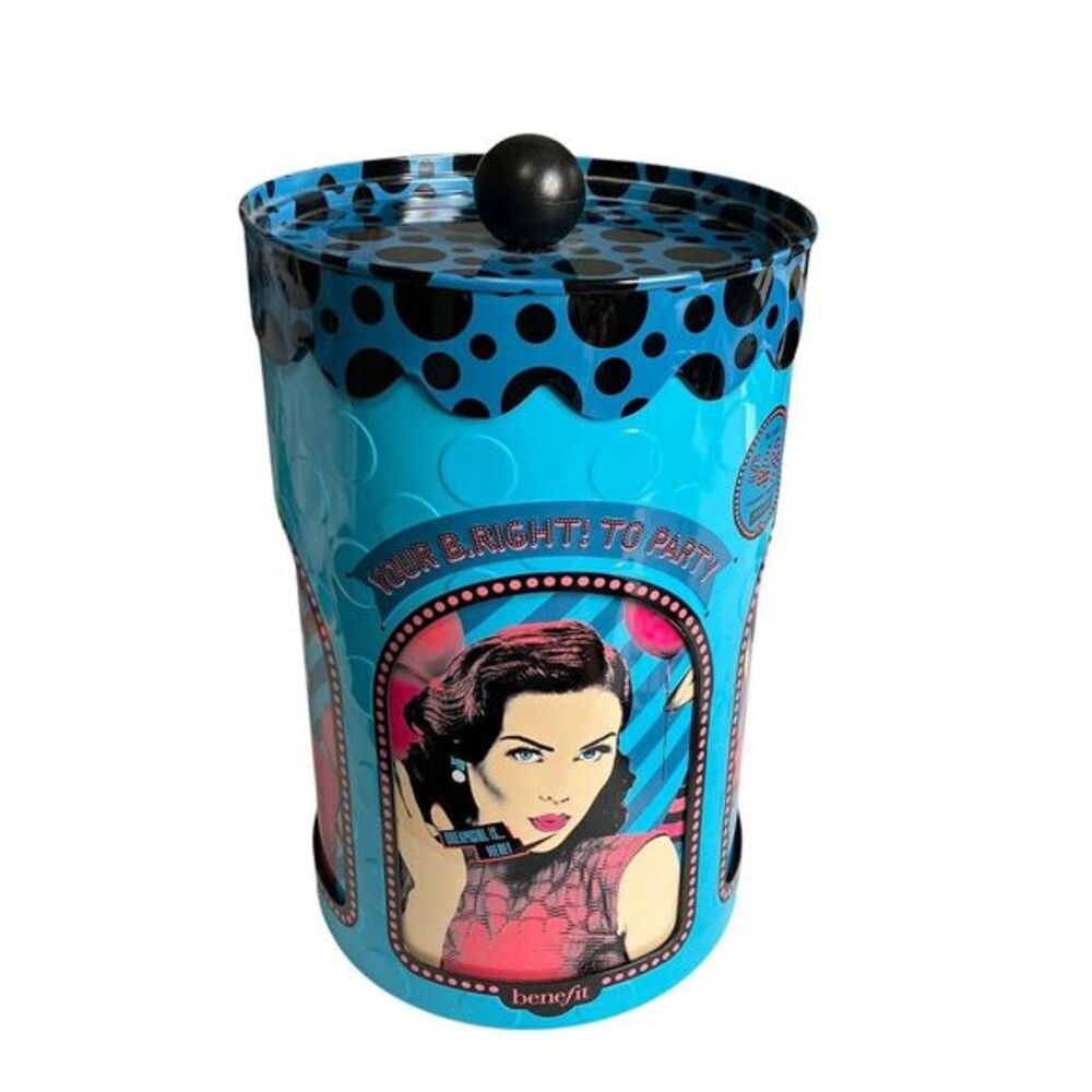 Benefit Cosmetics Your B‎ Right To Party Limited Edition Tin Storage Container